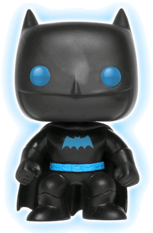Dc Super Heroes - Silhouette Batman Pop (480x480), Png Download