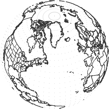 Drawn Globe Svg - Map (600x600), Png Download
