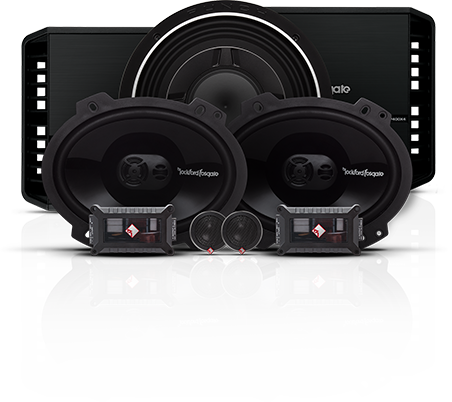 Recommended Systems - Rockford Fosgate P400x2 2-channel Amplifier (452x402), Png Download