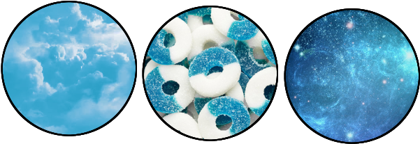 Blue Aesthetic Divider By Junkwreck On Deviantart Image - Sour Blue Raspberry Gummi Rings (700x300), Png Download