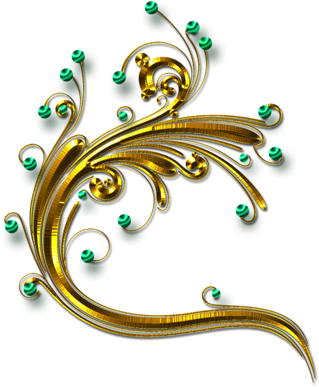 Decor By Diza On Deviantart - Png Flower Metal (900x900), Png Download