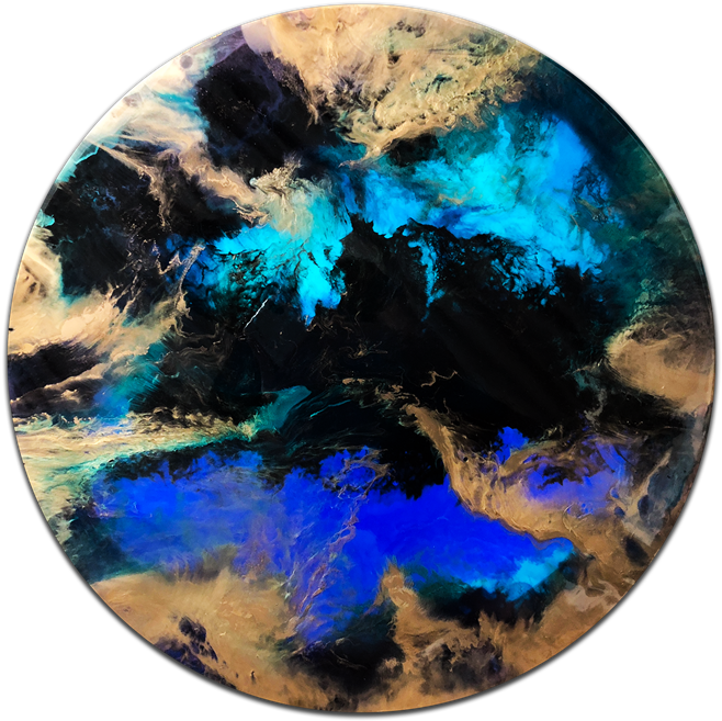 'circle Of Magic I' Original Painting - Circle Of Magic (800x800), Png Download