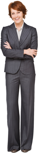 6 Business Businesswoman Midage Width266 - Group Business Woman Png (266x508), Png Download