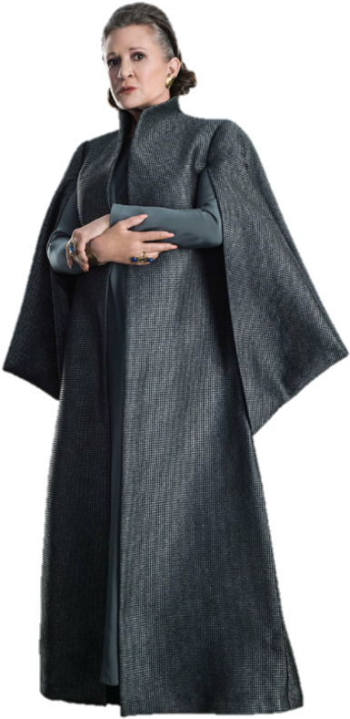 Png Princesa Leia - General Leia The Last Jedi (865x923), Png Download
