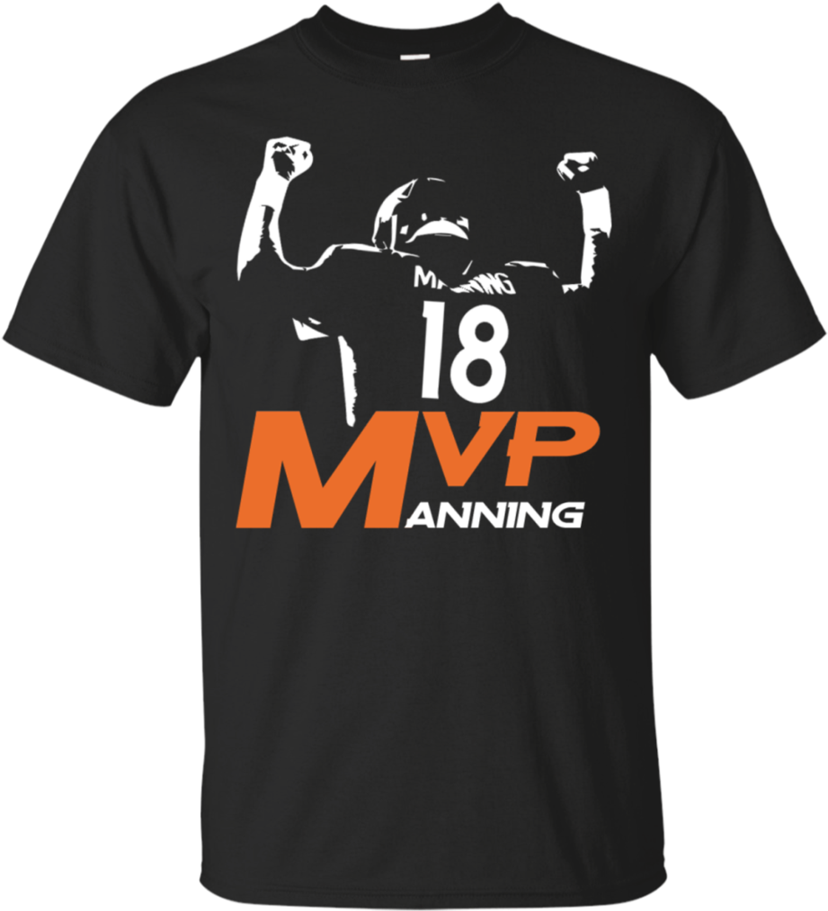 Denver Broncos Manning Shirts 18 Peyton Manning T-shirts (1024x1024), Png Download
