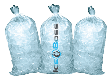 Iceboss Supplier Order Online - Elkay Plastics Ice Bag, 20x11 In., 1.20 Mil, Pk1000 (450x329), Png Download
