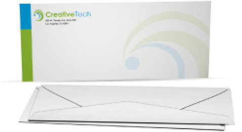 #10 Smooth White Envelopes - Envelope (500x500), Png Download