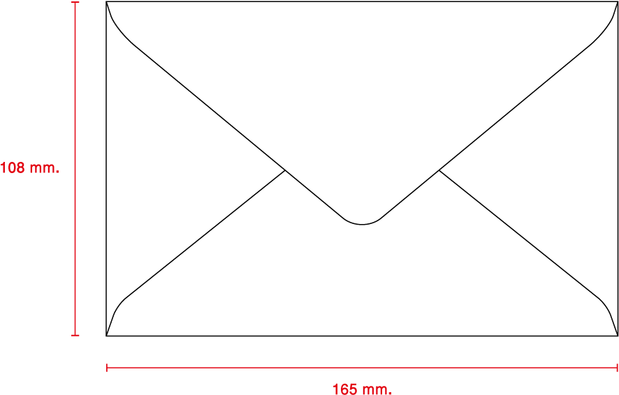 White Envelope No - ขนาด ซอง จดหมาย ราชการ (1000x664), Png Download
