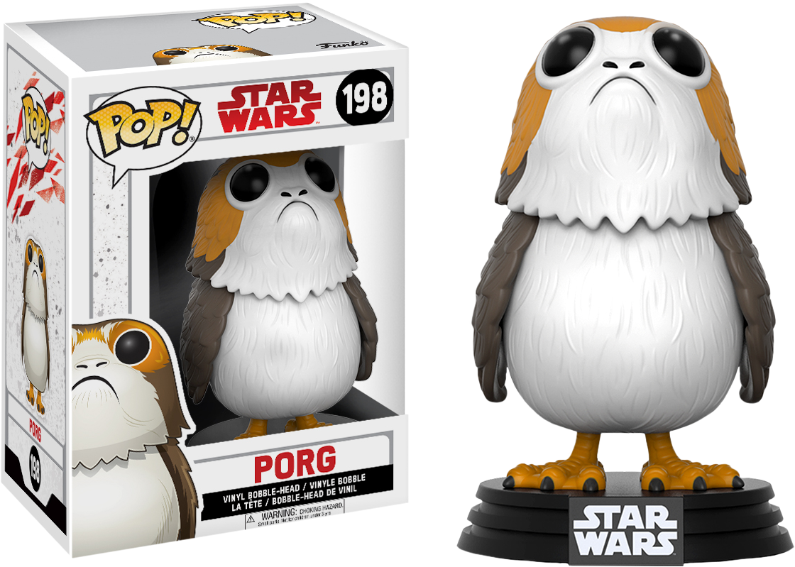 Funko Pop! Star Wars: The Last Jedi - Porg (1120x799), Png Download