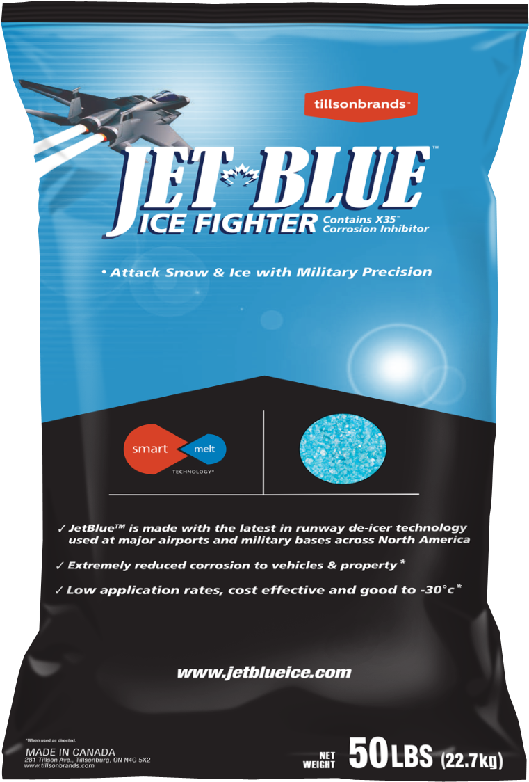 Jet Blue Ice Melt Jet Blue Bag Industrys Png Blue Ice - Ice (876x1194), Png Download