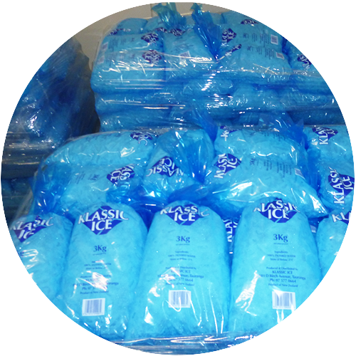 Bagged Ice - Ice (500x500), Png Download