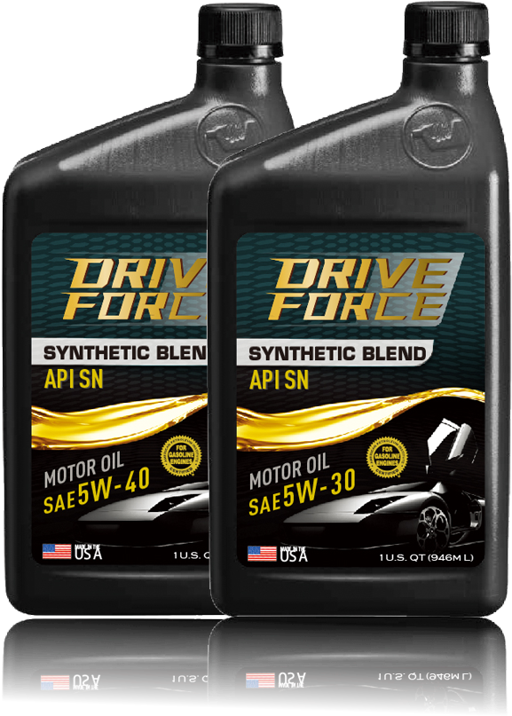 Download Drive Force™ Silver Shield Motor Oil PNG Image with No