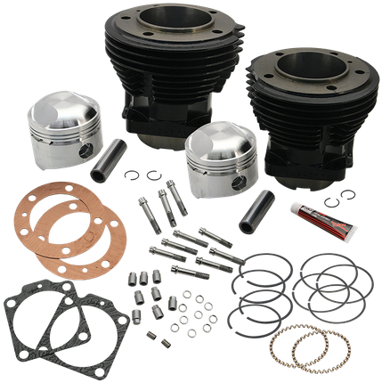 74" 3-7/16" Bore Cylinder And Standard Compression - S&s Cycle Replacement Piston Rings - 94-1223x (458x458), Png Download