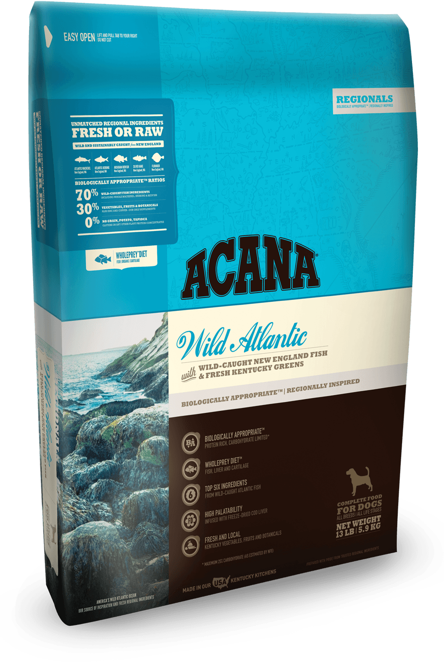 Download Acana Wild Atlantic Bags Acana Wild Atlantic Cat PNG Image