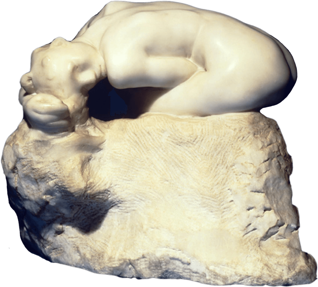 Oil On Canvas - Giclee Painting: Rodin's Andromeda, Circa 1885, 24x18in. (1041x928), Png Download