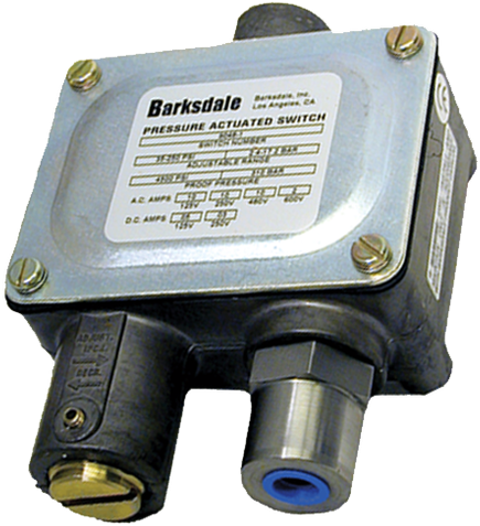 Barksdale Series 9048 Sealed Piston Pressure Switch, - Barksdale 9048 Sealed Piston Pressure Switch 9048-3 (490x588), Png Download
