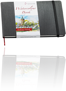 Akademie Aquarell - Hahnemühle Fineart - Hahnemuhle : Watercolor Book : 200gsm : 30 Sheets : (236x673), Png Download