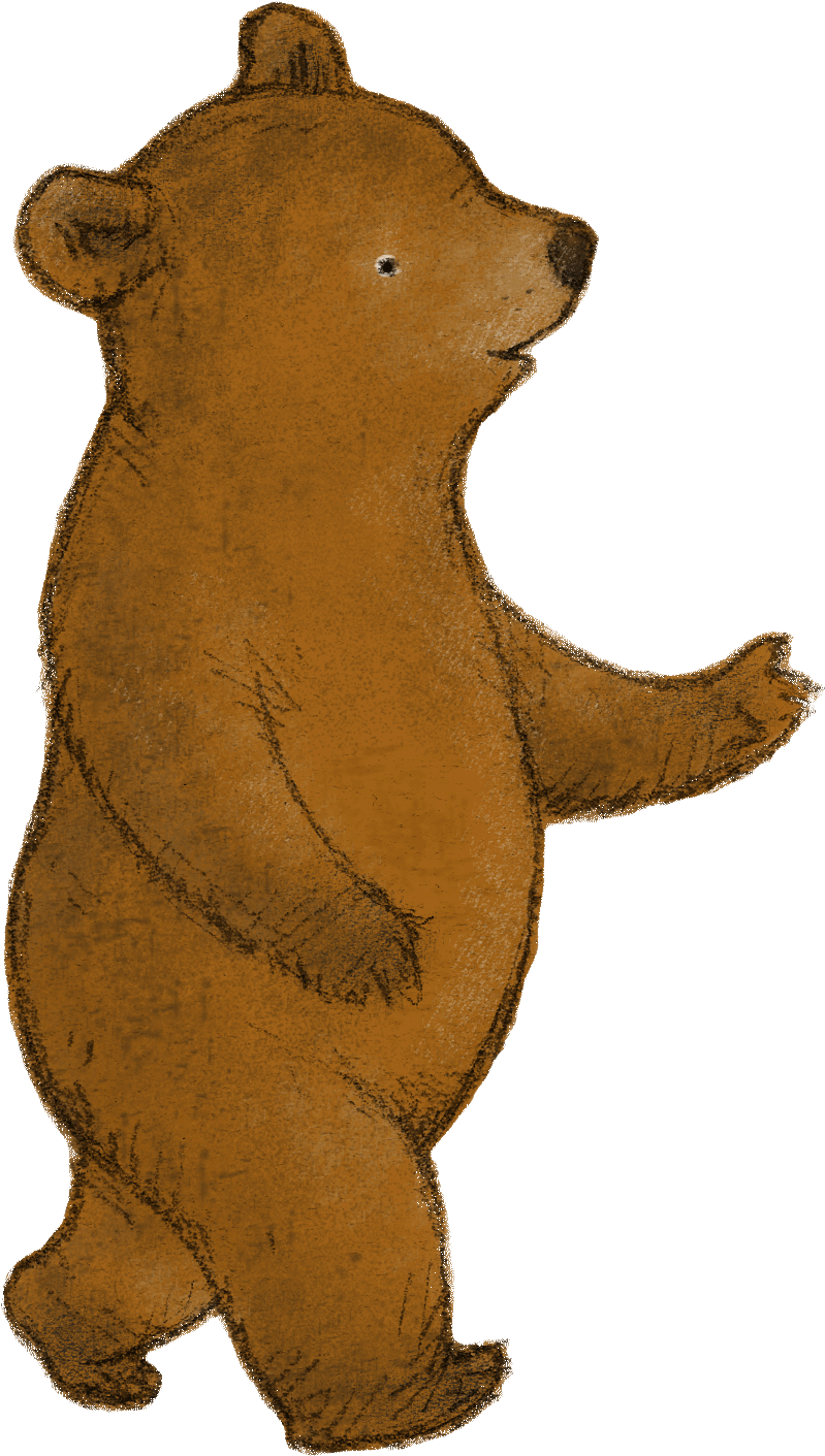 Little Bear Lost (874x1462), Png Download