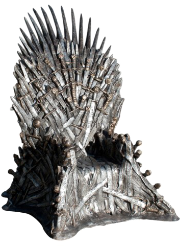 Game Of Thrones Chair Png - Game Of Thrones Throne (500x500), Png Download