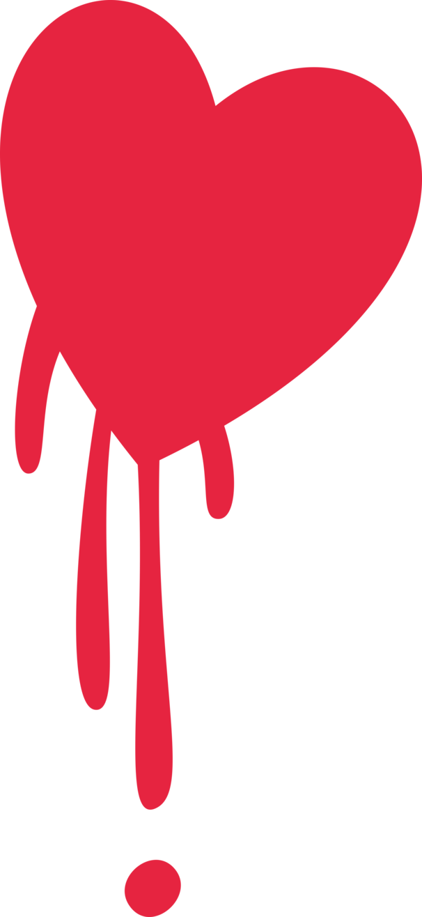 Heart Cutie Mark Crusaders Clip Art Bleeding - Blood Heart Cutie Mark (606x1316), Png Download