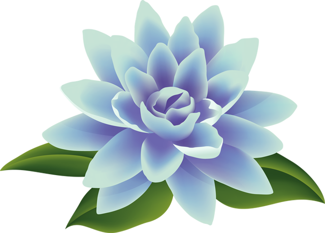 Summer Flowers Clip Art - Blue Flower Clip Art (640x459), Png Download