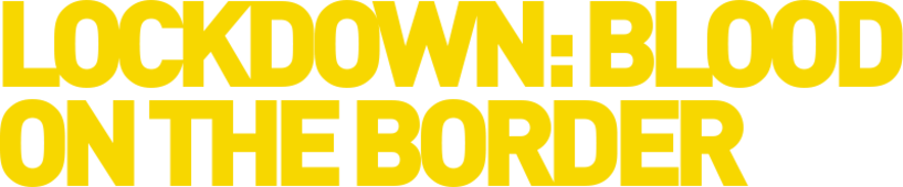 Blood On The Border - Graphic Design (817x170), Png Download