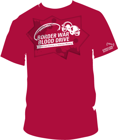 Border War Blood Drive Pits Rams And Cowboys Who Can - Active Shirt (412x466), Png Download