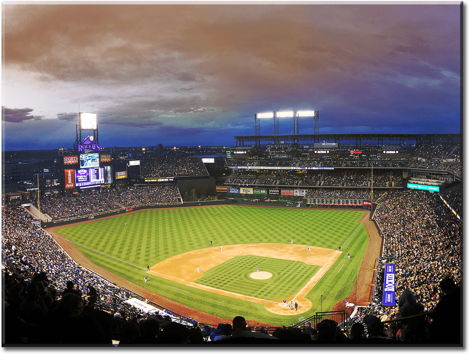 Canvas Wall Art Large Frame Canvas Only - Hambywg - Pappteller - Baseball-stadion 8 Papierteller (1000x750), Png Download