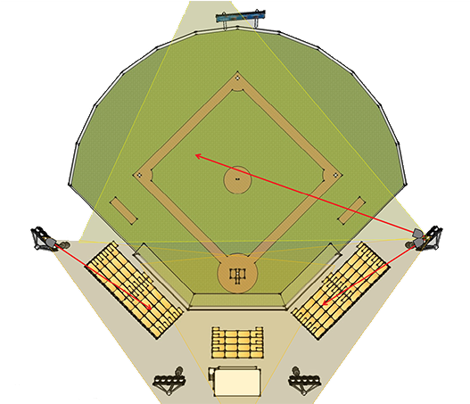 Baseball Field - Tank (670x500), Png Download
