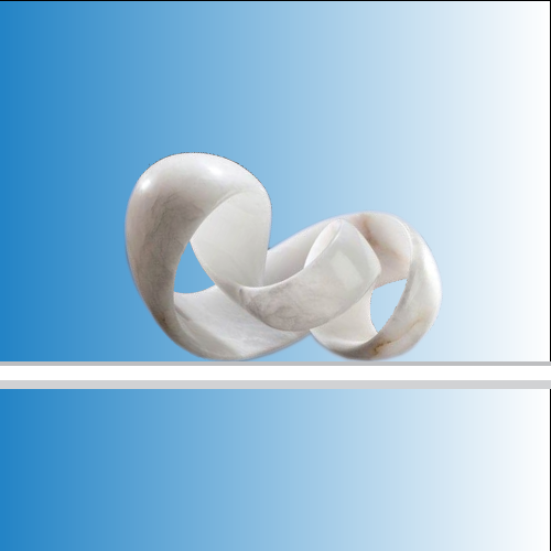 Infinity Stone Knot White - Still Life Photography (500x500), Png Download