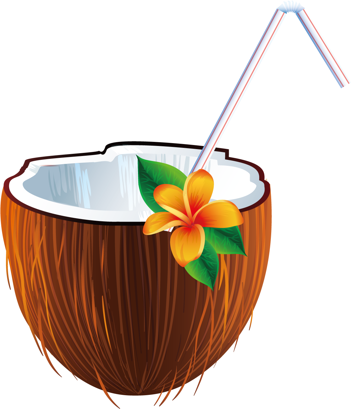 Cocktail Pi - Coconutdrink Png (1500x1500), Png Download