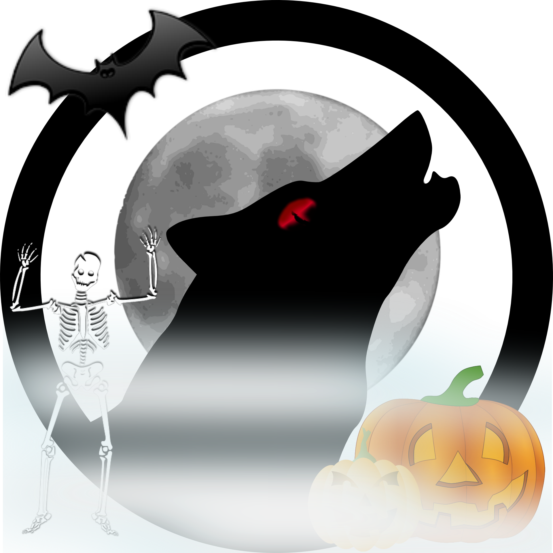Halloween Howling Pains - Halloween Howling (1920x1920), Png Download