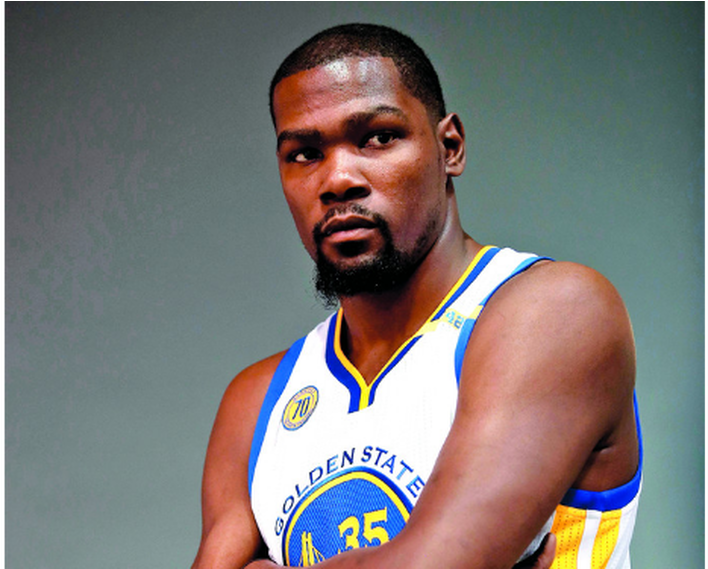 Durant Inicia Su Nueva Era Con Los Warriors - Kevin Durant (1011x568), Png Download