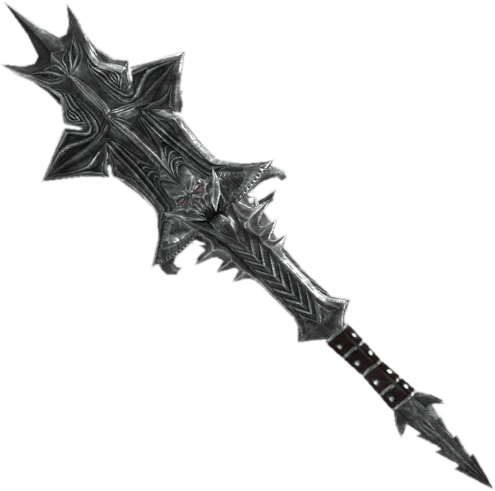 /tg/ - Traditional Games - Mace Of Molag Bal Png (702x697), Png Download