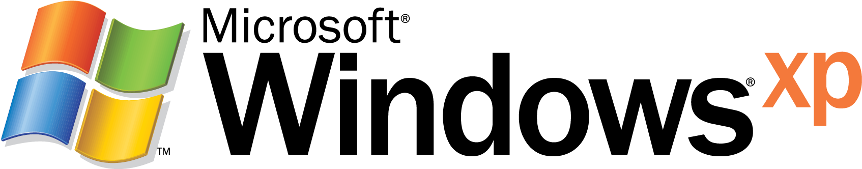 Windows Xp Logo Png (1693x382), Png Download