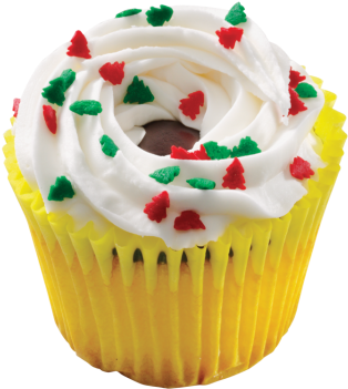 Winter Golden Cupcake - Entenmann's Golden Cupcakes (480x391), Png Download