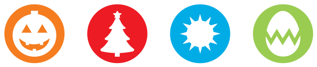 All Seasons All Holidays - Emblem (686x188), Png Download