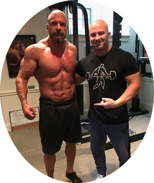 Triple H & Joe D - Triple H 2018 Workout (504x600), Png Download