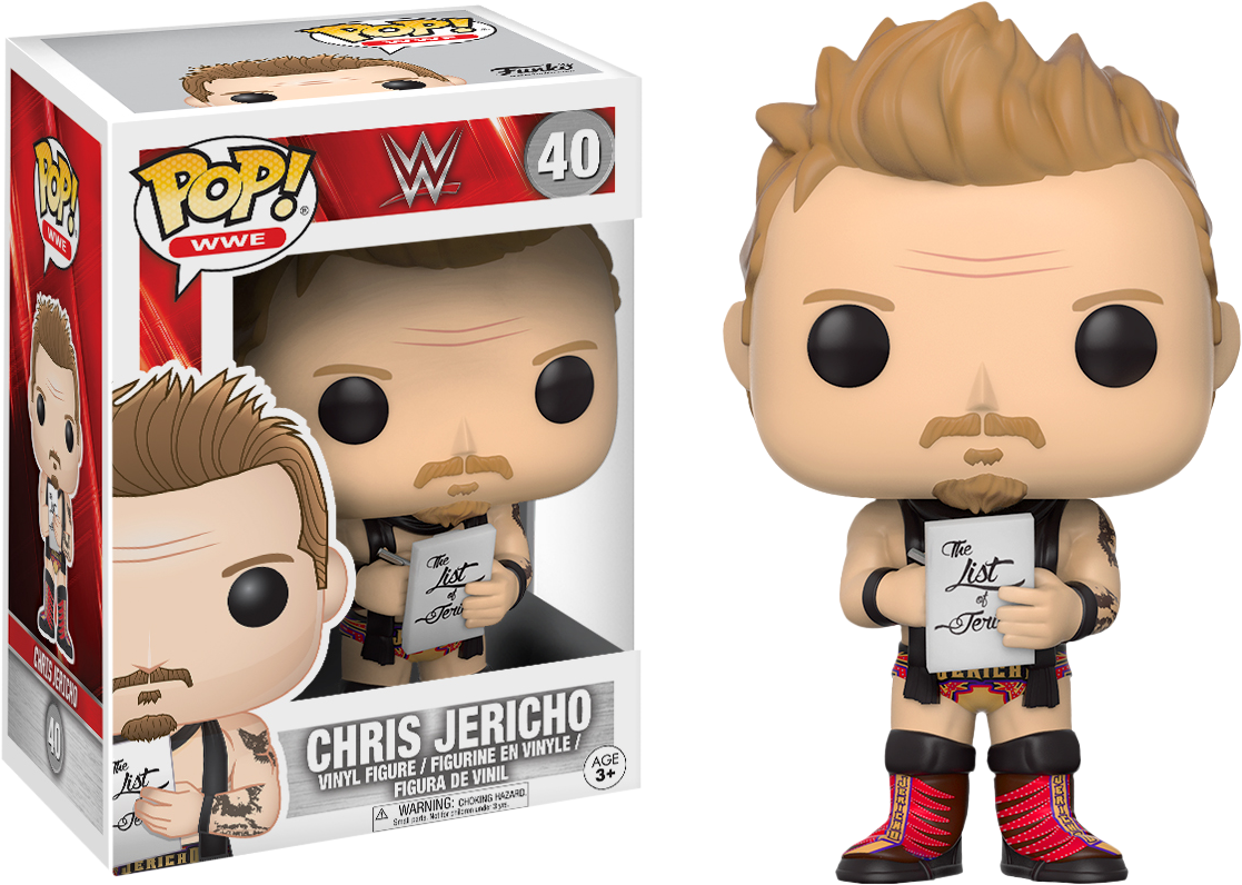 Chris Jericho - Chris Jericho Pop Vinyl (1117x796), Png Download