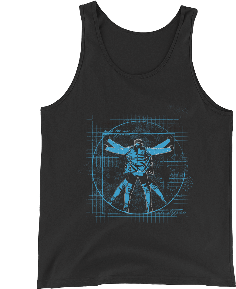 Chris Jericho "light It Up" Unisex Tank Top - T-shirt (1000x1000), Png Download