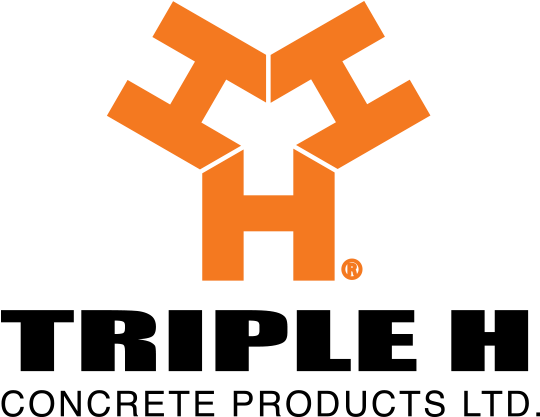 Triple H Concrete Products - Triple H Concrete Logo (600x530), Png Download