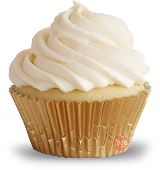 White Cupcakes Via - Cakeshop 12 X Pre-cut Batman (superheros) Edible Cake (516x579), Png Download