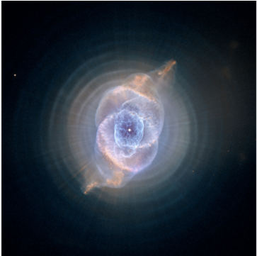 Cat's Eye Nebula - Poster: Cat's Eye Nebula, 61x46in. (640x360), Png Download