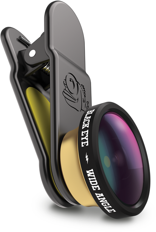 Black Eye Hd Wide Angle (black) (800x800), Png Download