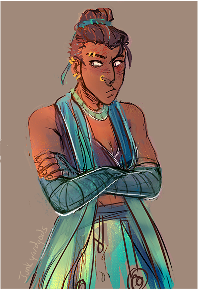 Fashion Illustration (540x575), Png Download