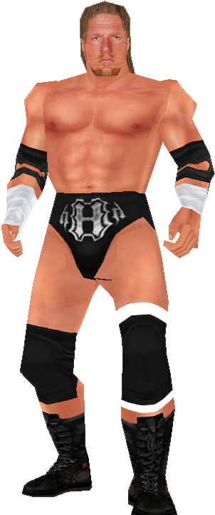 Hhh-1 - Wwf No Mercy Triple H (365x764), Png Download