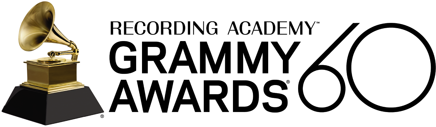Recording Academy Grammy Awards - 2018 Grammy Awards Logo (1600x538), Png Download