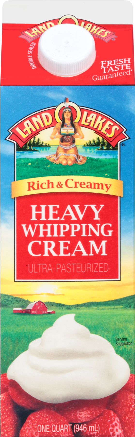 Land O Lakes Heavy Whipping Cream (1800x1800), Png Download