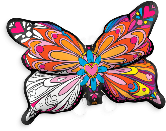 Dress Up Butterfly Wings Coloring Toy - The Party Darling | Party Supplies, Decorations And (800x800), Png Download