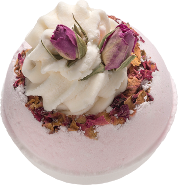 Wild Rose - Bomb Cosmetics Bath Blaster Wild Rose (363x378), Png Download